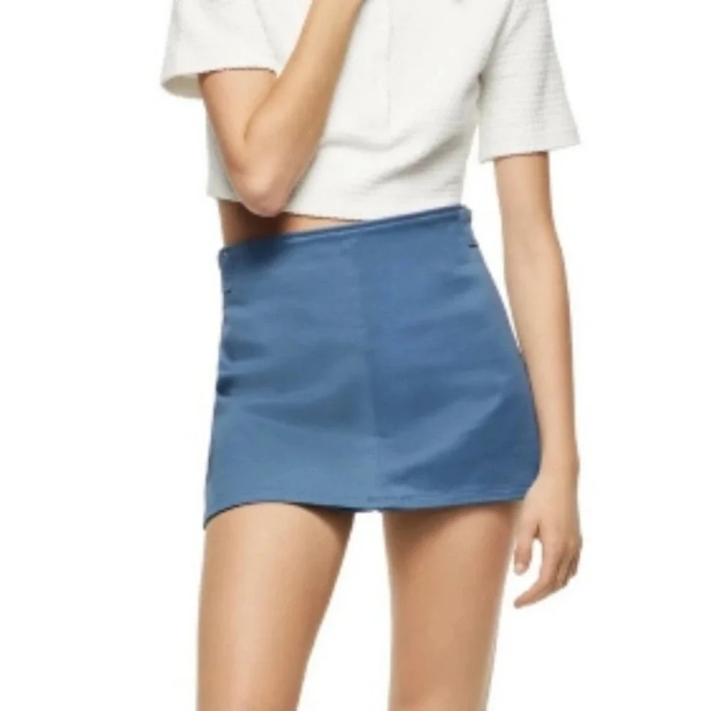 Zara Tennis Prep Old Money‎ Coastal Resort Fisherman Mini Skort Women's Medium